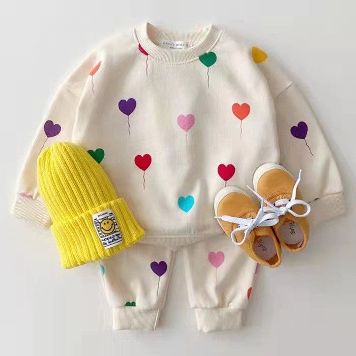 【BABY&KID】バルーン柄セットアップSK030316