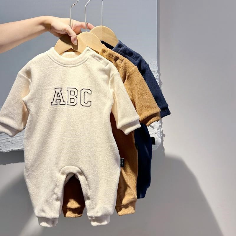 【BABY】 暖かいABCロンパースSK022411