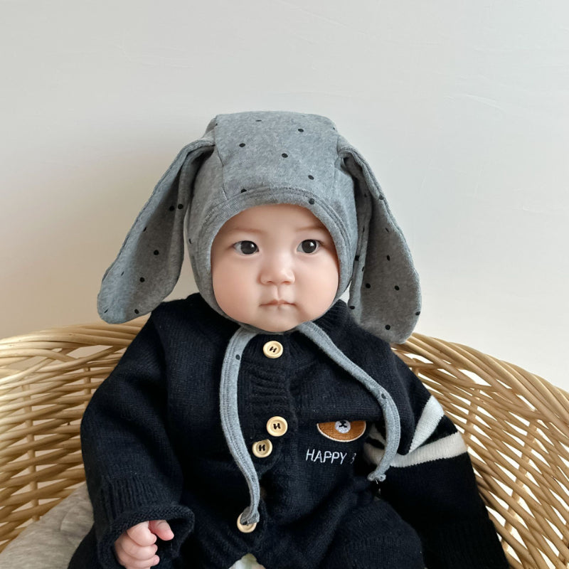 【HAT】水玉長耳帽子SK101626