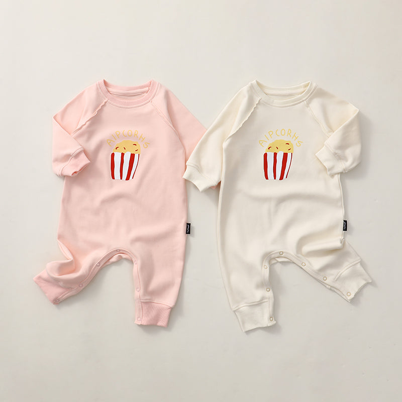 【BABY&KID】北欧風 ポテトチップス柄オールインワンSK012518