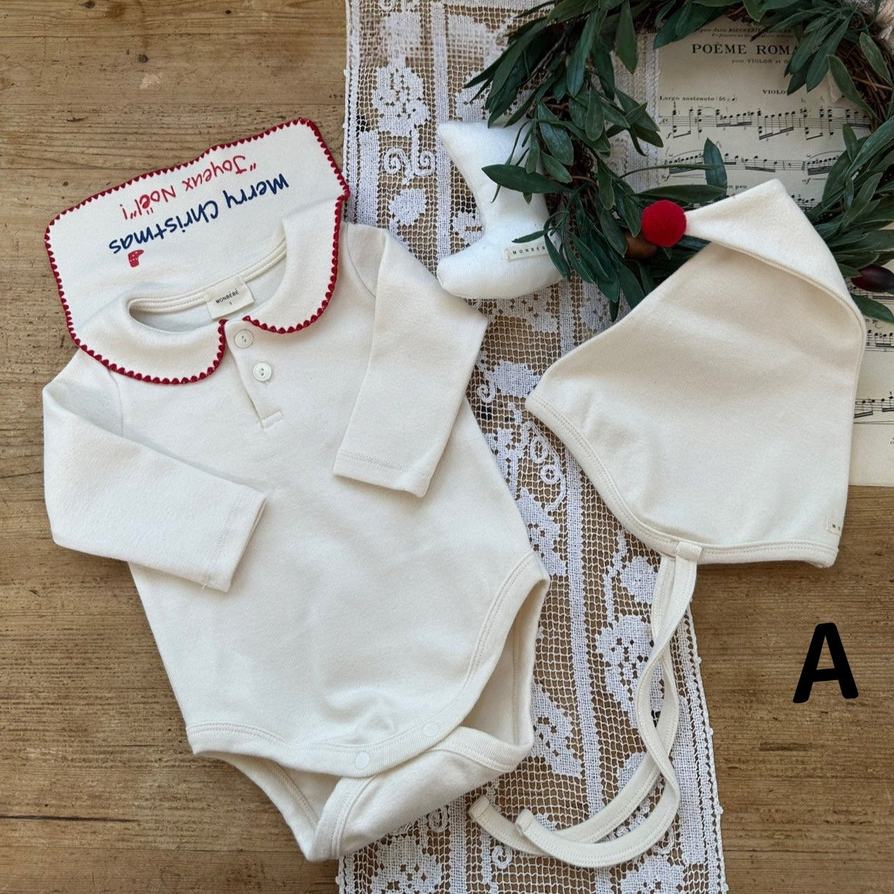 【BABY&KID】可愛いセーラー襟ロンパース&オシャレチェックサロペットSK012916