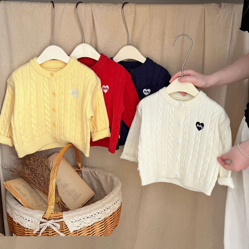 【BABY&KID】ハートニットカーディガンSK101919