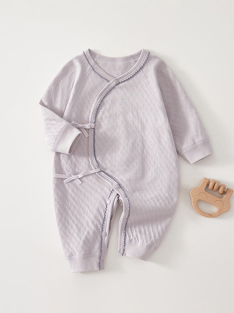 【BABY】北欧風フリルやわらかカバーオールSK102605