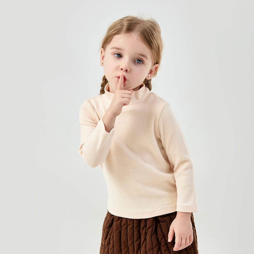 【BABY&KID】半高襟長袖インナーシャツSK012508