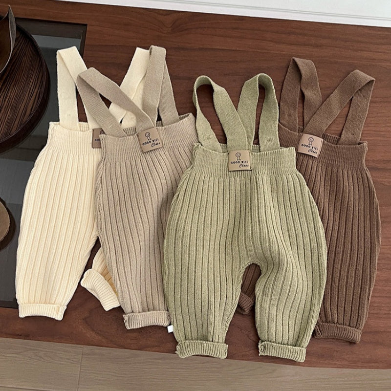 【BABY】ニットサロペットカバーオールSK102323