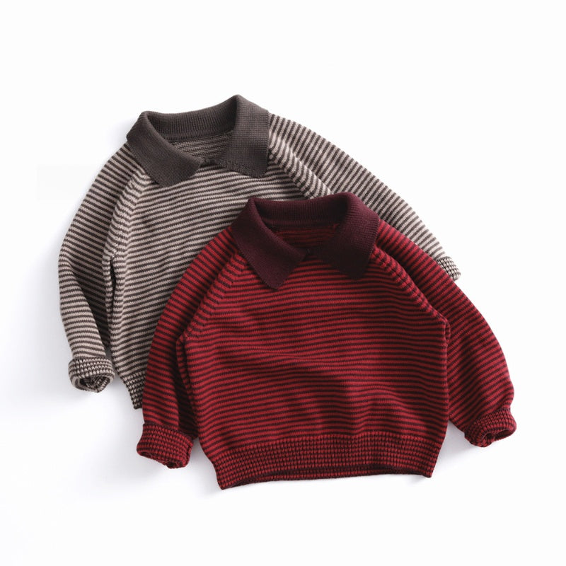 【BABY&KID】レトロボーダーニットSK100542