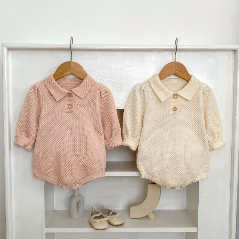 【BABY】ニット長袖ロンパースSK093022