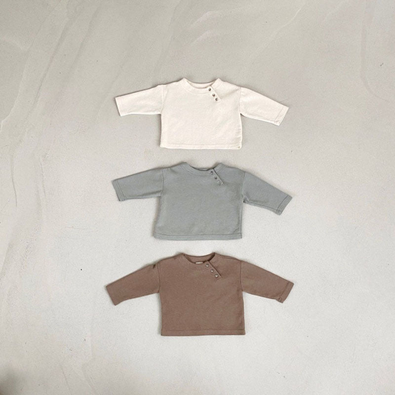 【BABY&KID】無地シンプルトップスSK012807