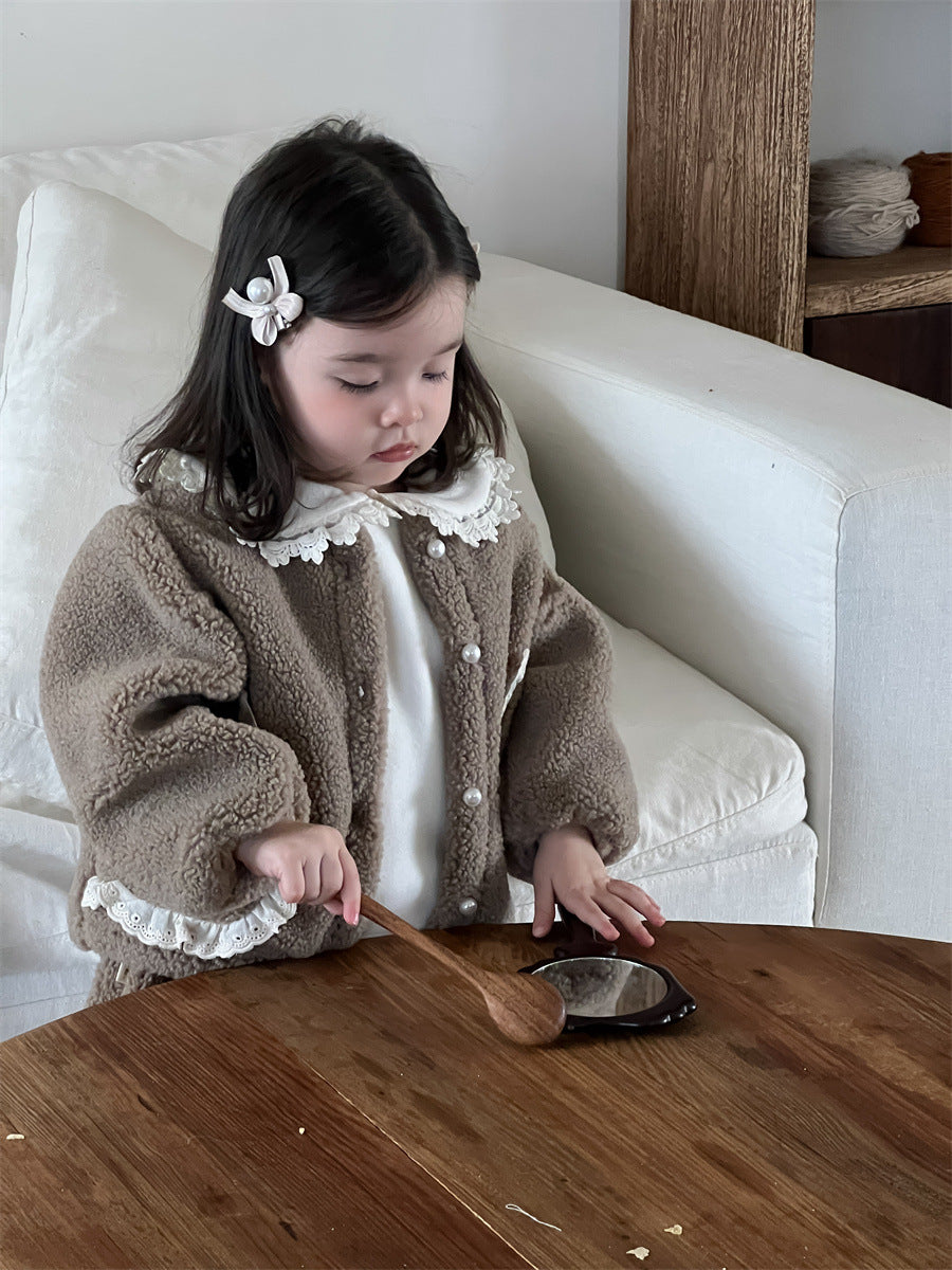 【BABY&KID】ナチュラルもこもこセットアップSK012401