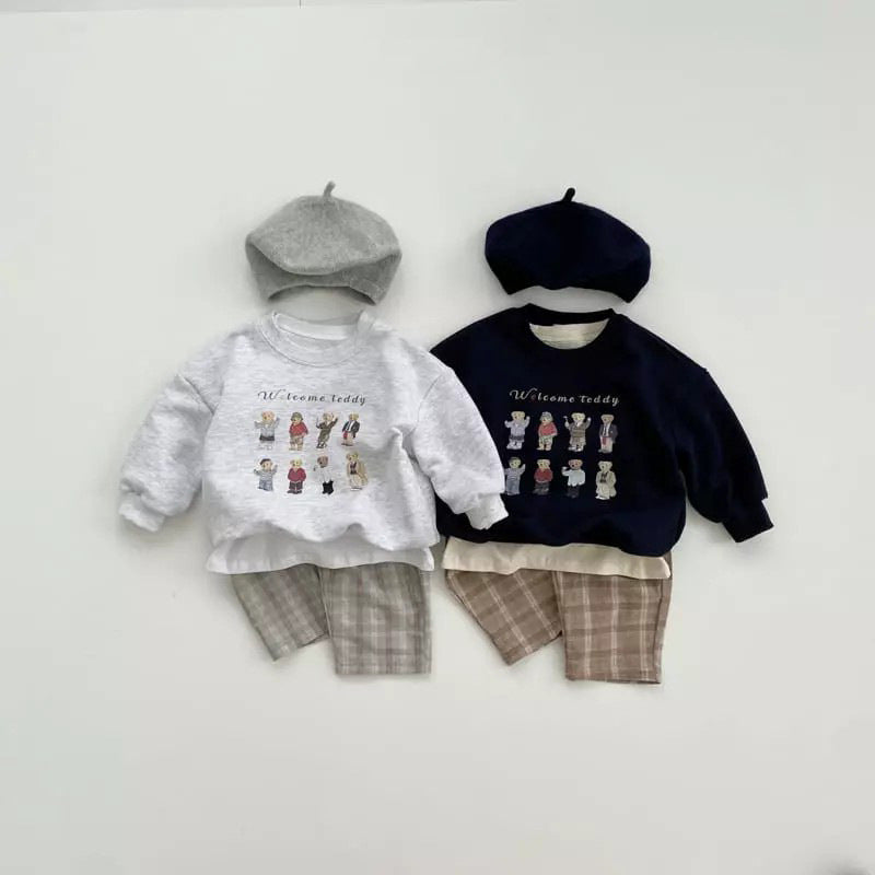 【BABY&KID】韓国風くまスウェットSK101547