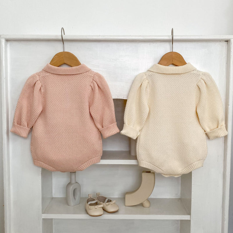 【BABY】ニット長袖ロンパースSK093022