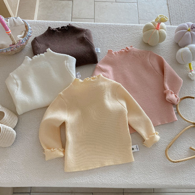 【BABY】ベーシック無地あったかニットSK102115