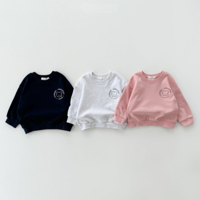 【BABY&KID】カートゥーンクマ可愛いセットアップSK023104