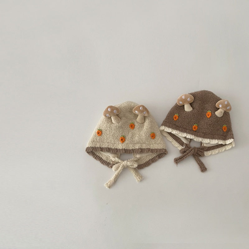 【HAT】きのこひも付き帽子SK101627