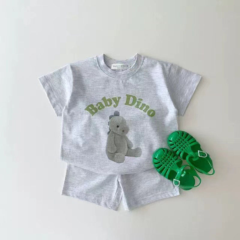 【BABY&KID】夏新作 かわいいアニマルセットアップSK082719