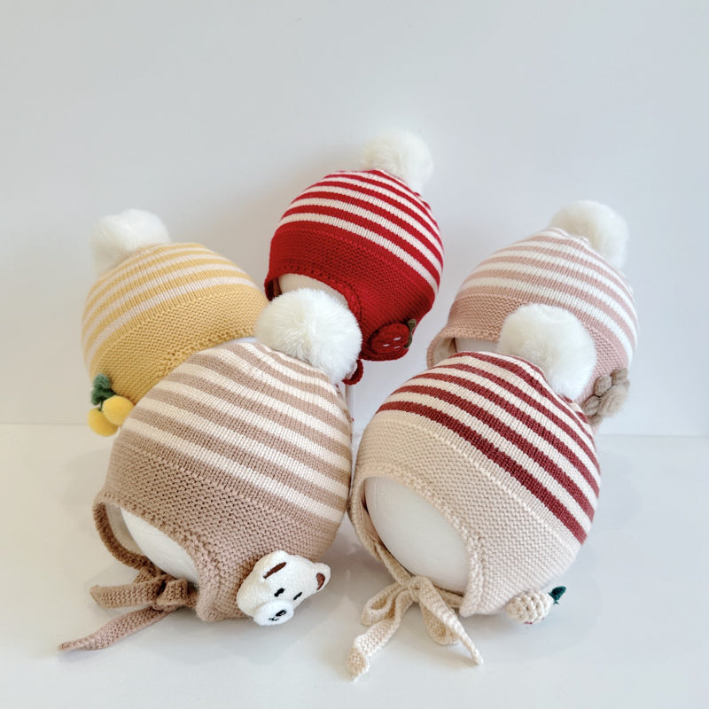 【HAT】ボーダーニット帽子SK101612