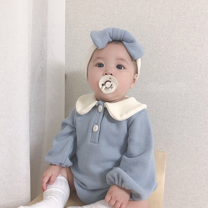 【BABY】韓国風 レトロプリンセスロンパースSK020902