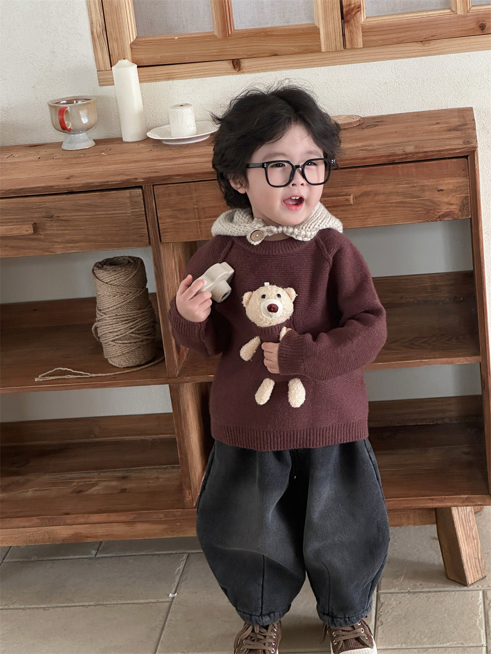 【BABY&KID】くまの温もりセーターSK012920