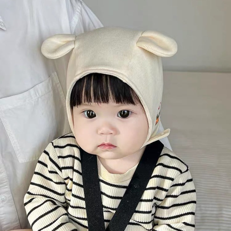 【HAT】にんじんうさぎ刺繍帽子SK101619