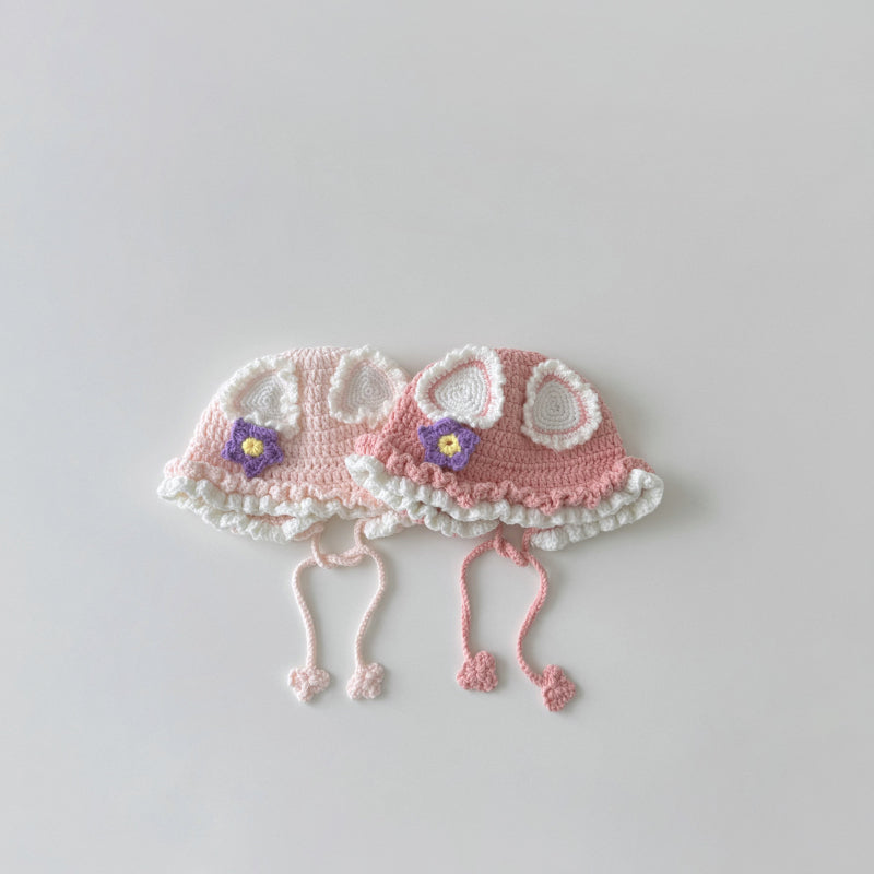【HAT】かわいい手編みニット帽子SK101633