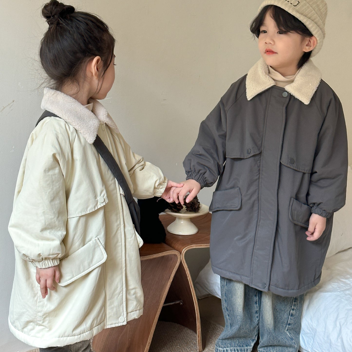 【BABY&KID】開襟ダウンコートSK012607