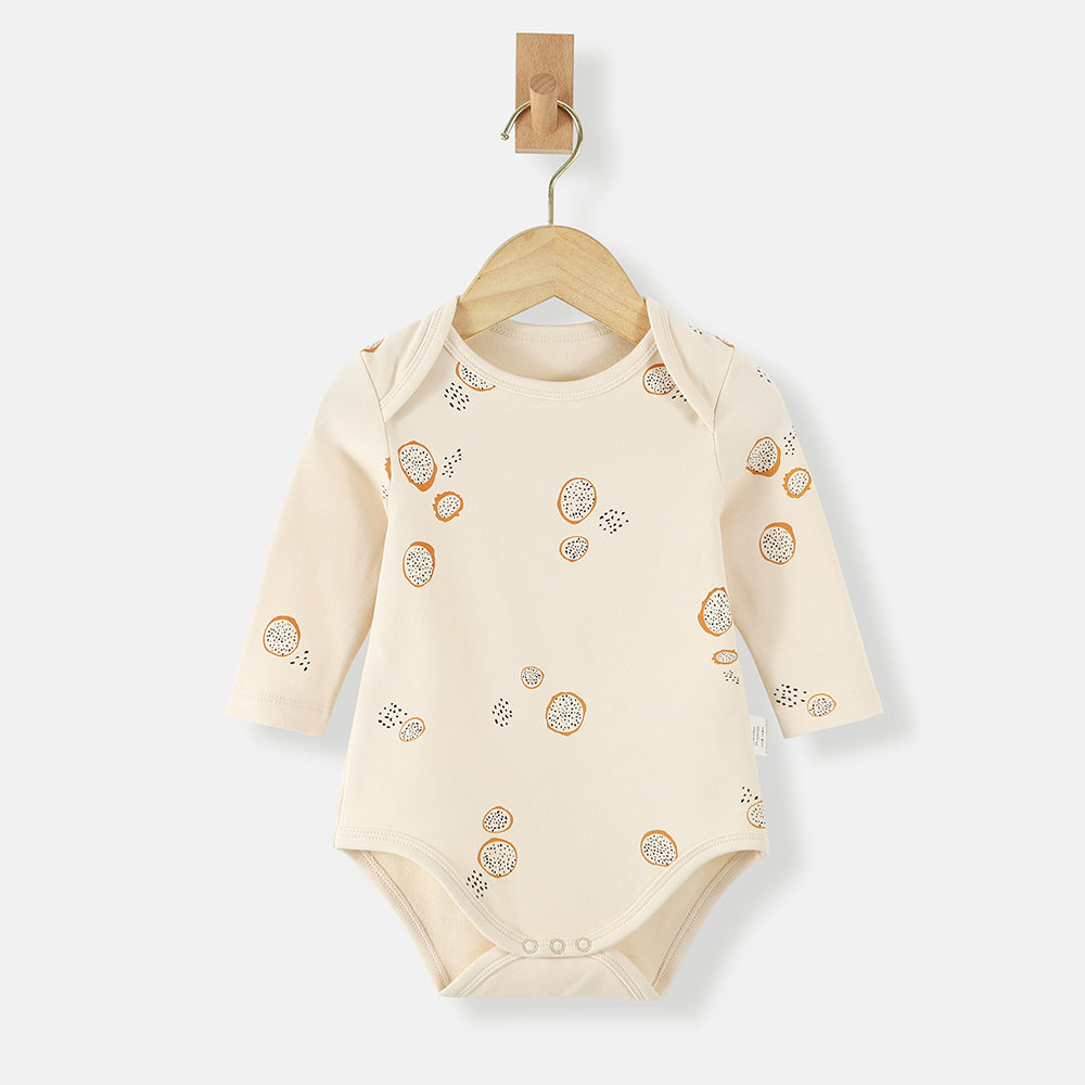 【BABY&KID】北欧風 長袖コットンロンパースSK012507
