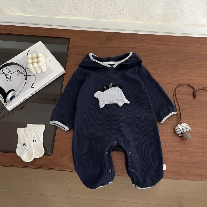 【BABY&KID】恐竜柄カバーオール、セットアップSK101815