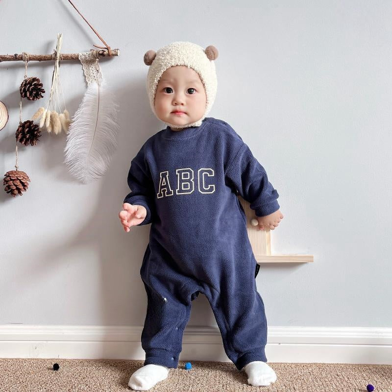 【BABY】 暖かいABCロンパースSK022411