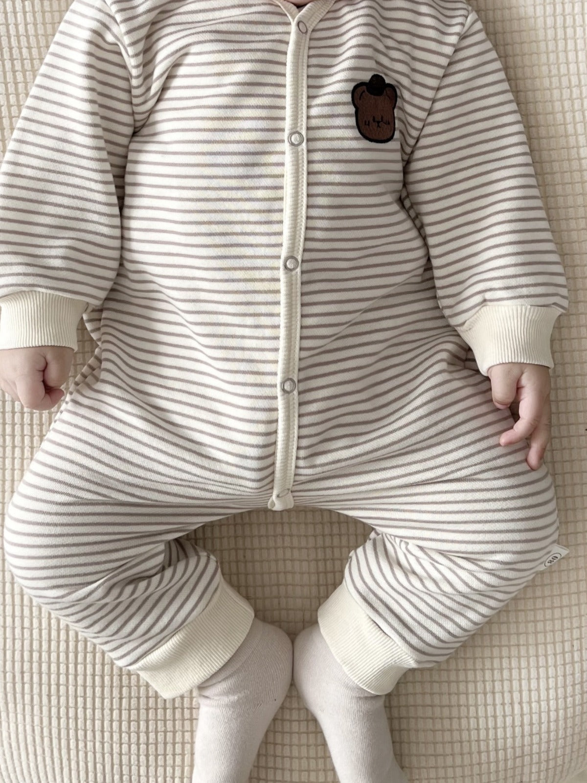 【BABY】ボーダー柄オールインワンSK020905