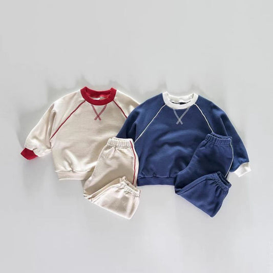 【BABY&KID】韓国風セットアップスウェットSK101920