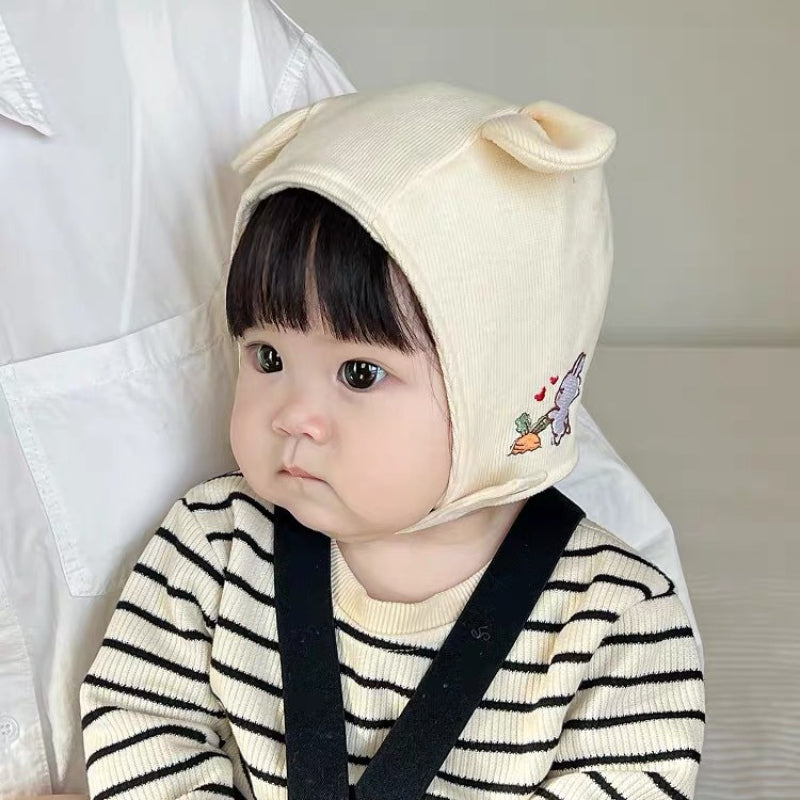 【HAT】にんじんうさぎ刺繍帽子SK101619