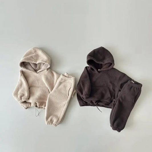 【BABY&KID】バイカラー起毛セットアップSK030710
