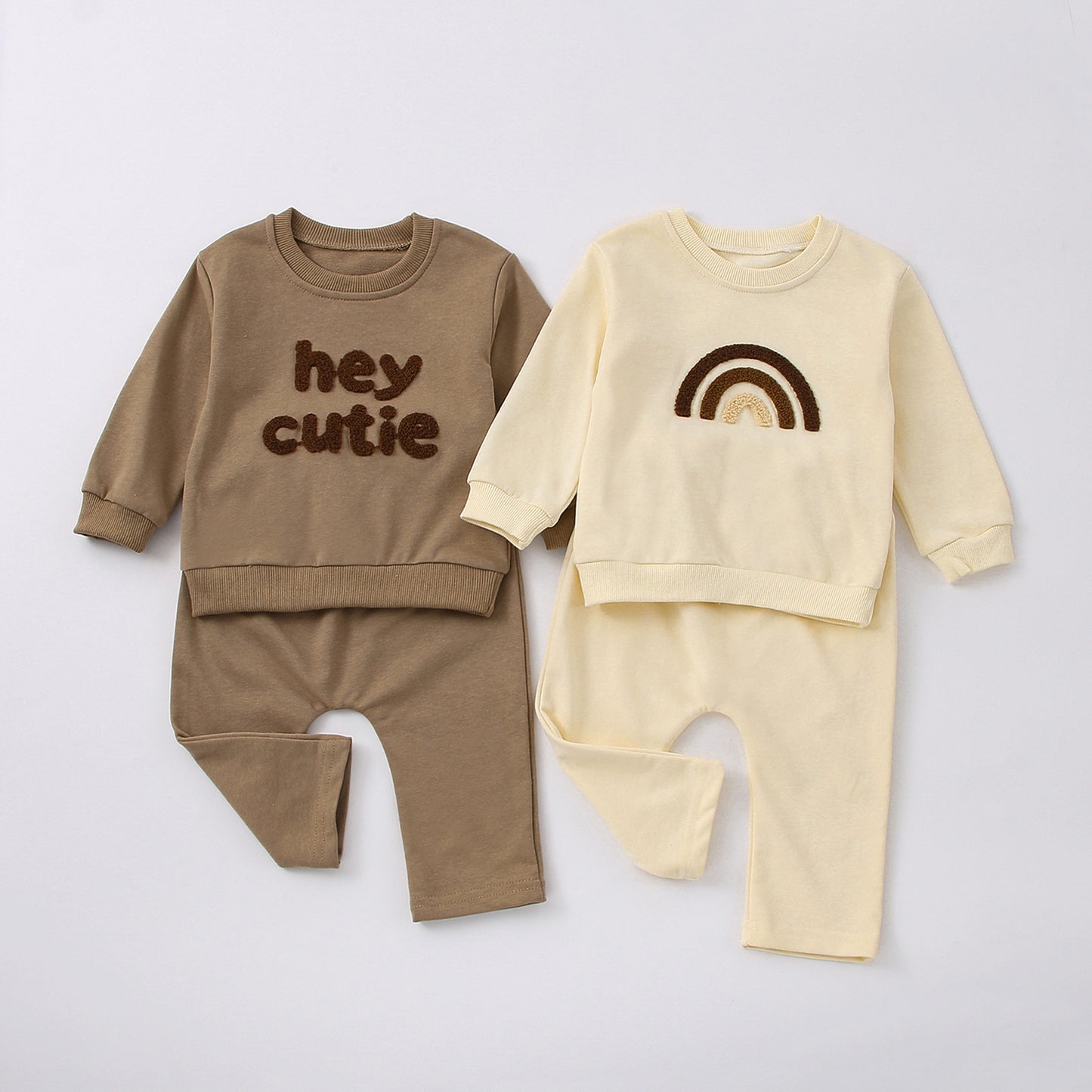 【BABY&KID】英字カジュアルセットアップSK030312
