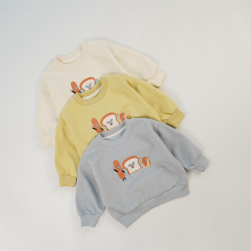 【BABY&KID】キャラクターパンプリントスウェットSK101553