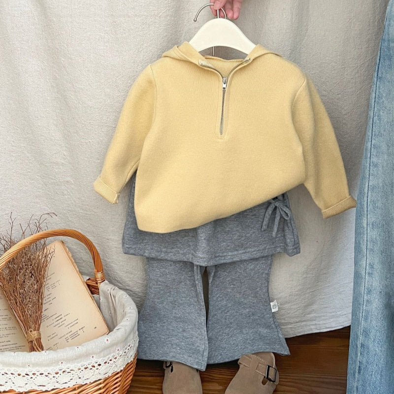 【BABY&KID】フェイクレイヤードベルパンツSK102332