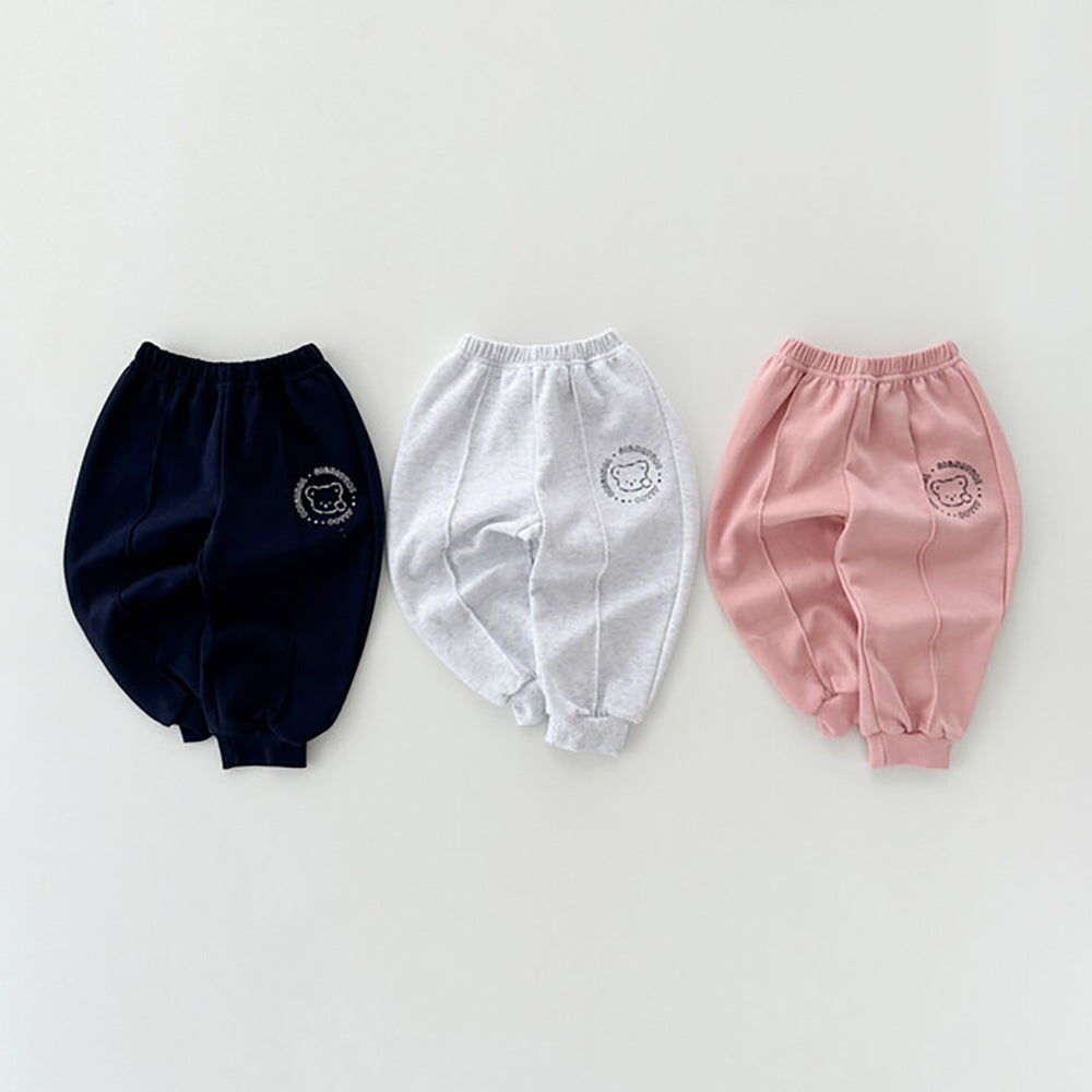 【BABY&KID】カートゥーンクマ可愛いセットアップSK023104