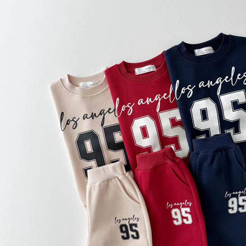 【BABY&KID】ナンバーロゴスウェットセットアップSK102636