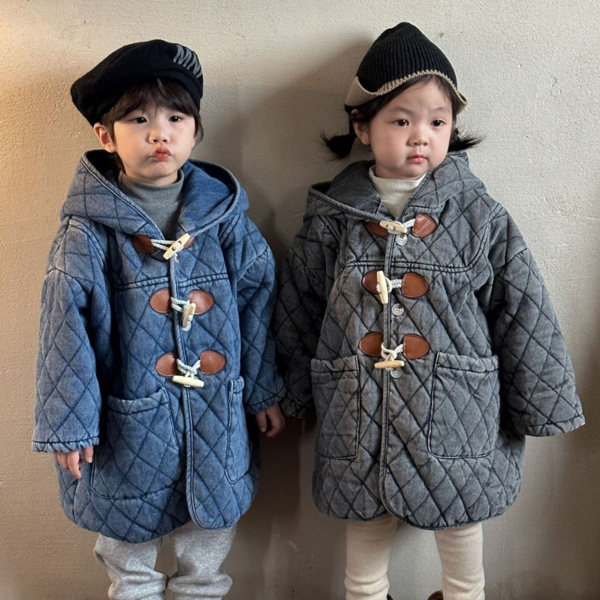 【BABY&KID】デニム暖かいジャケットSK012802