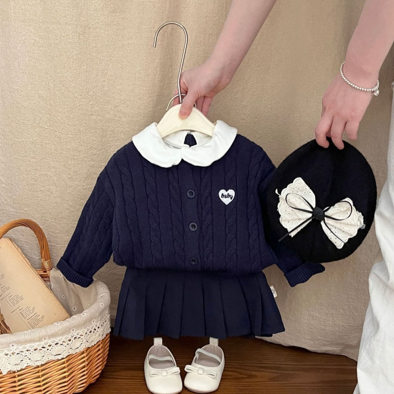 【BABY&KID】ハートニットカーディガンSK101919