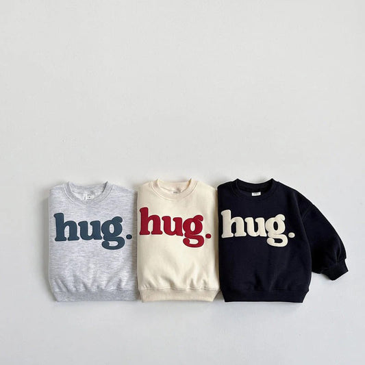 【BABY&KID】HUGロゴクルーネックスウェットSK101552