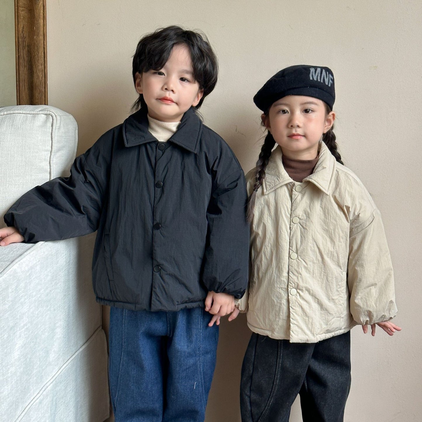 【BABY&KID】暖かい厚手アウターSK012609