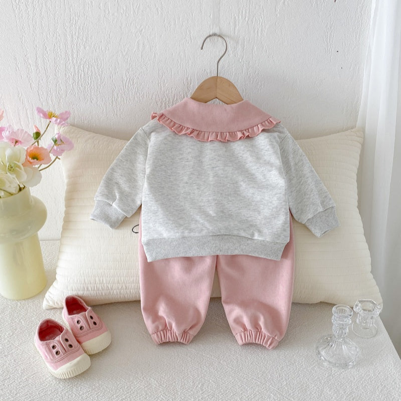 【BABY&KID】わんこプリントセットアップSK092702