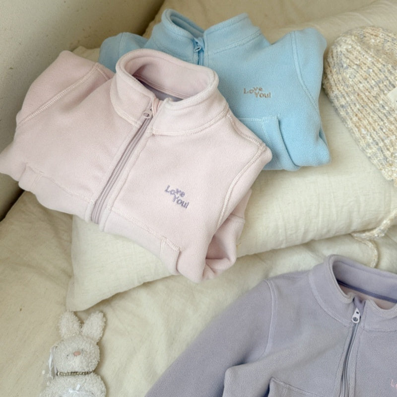 【BABY&KID】薄手フリースジップアップアウターSK102133