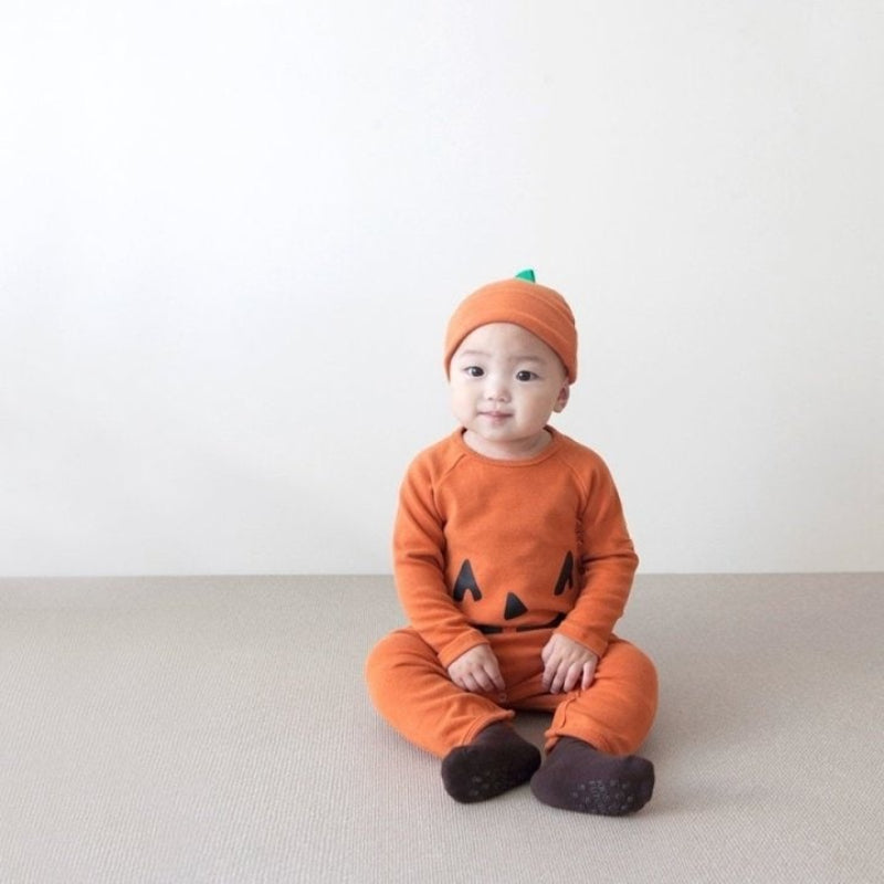 【BABY】ハロウィン長袖カバーオール&帽子SK101705