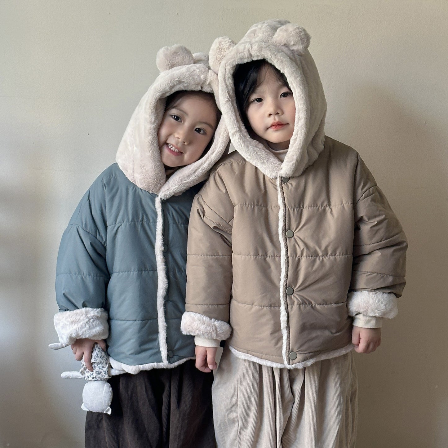 【BABY&KID】裏起毛防寒ジャケットSK012619