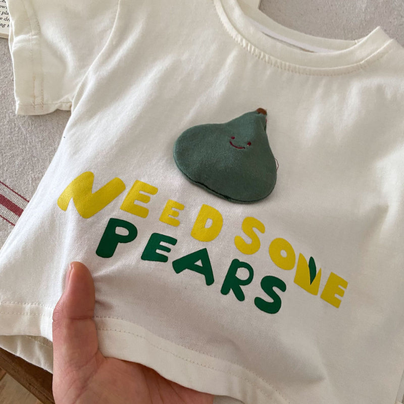 【BABY&KID】夏新作 アルファベットTシャツ&チェックショートパンツSK070210