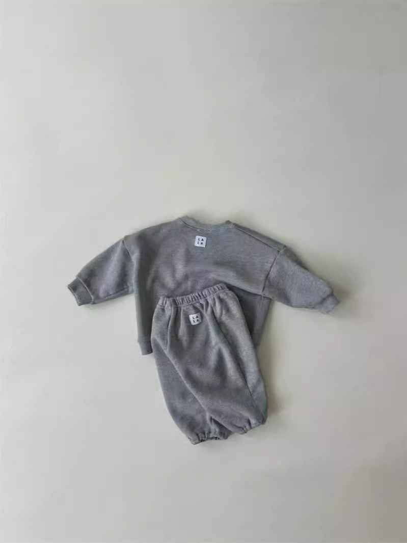 【BABY&KID】韓国風 シンプル系セットアップSK020919