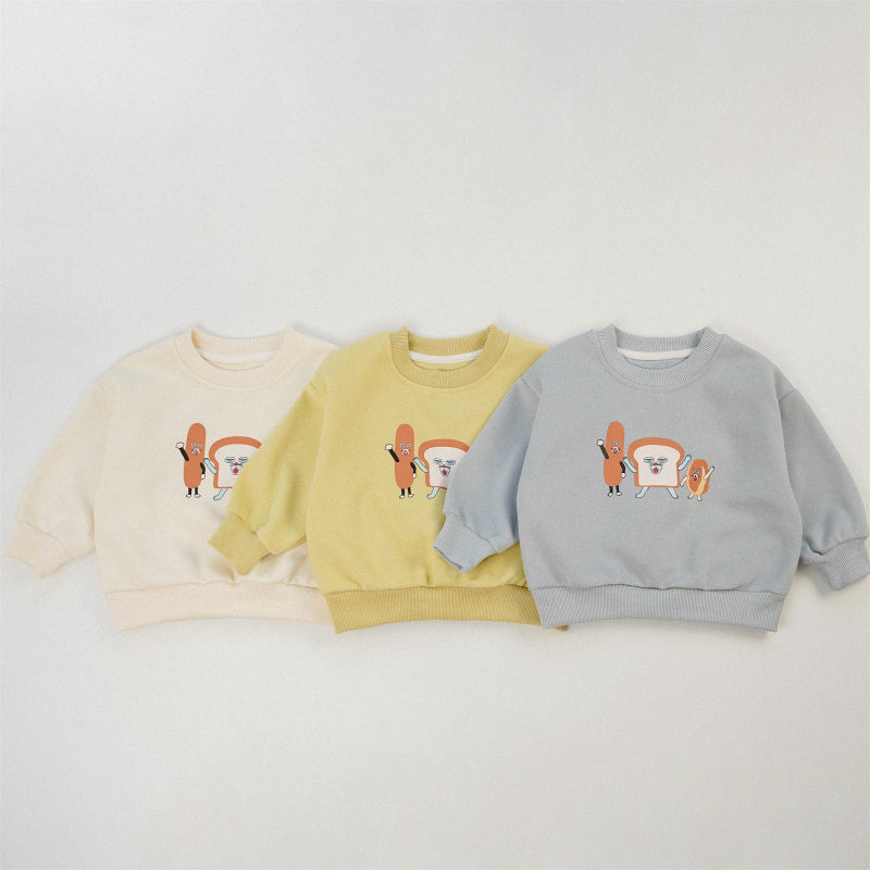 【BABY&KID】キャラクターパンプリントスウェットSK101553
