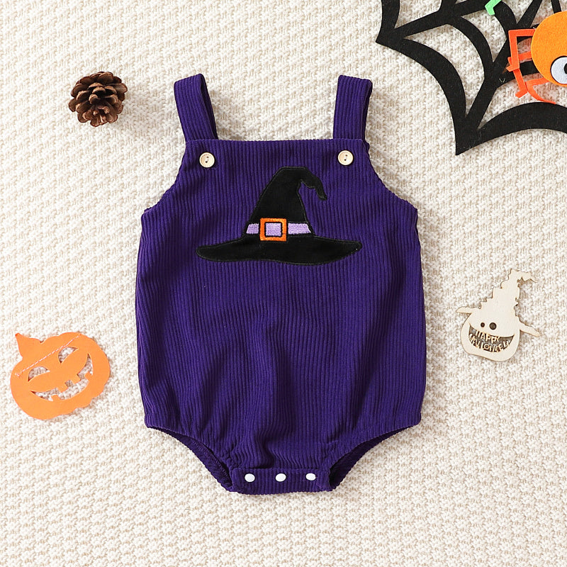 【BABY】ハロウィンコーデュロイキャミロンパースSK102008