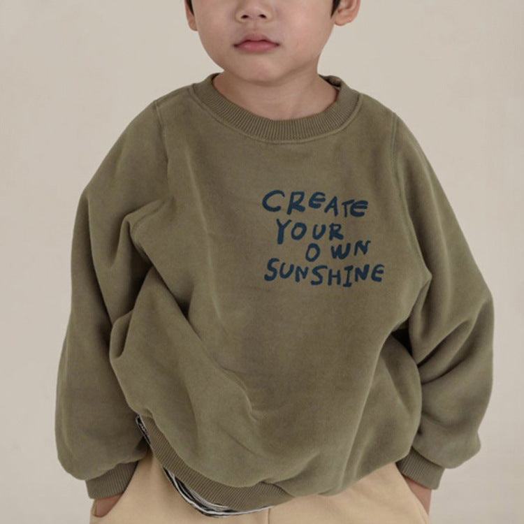 【BABY&KID】英字柄トレーナーSK030507
